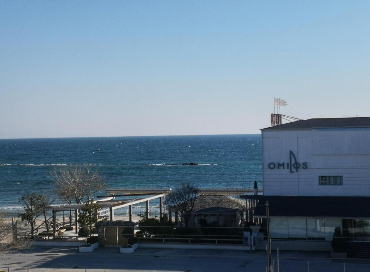 Cozy Sea View Apartment In Paralia Paralía Exterior foto
