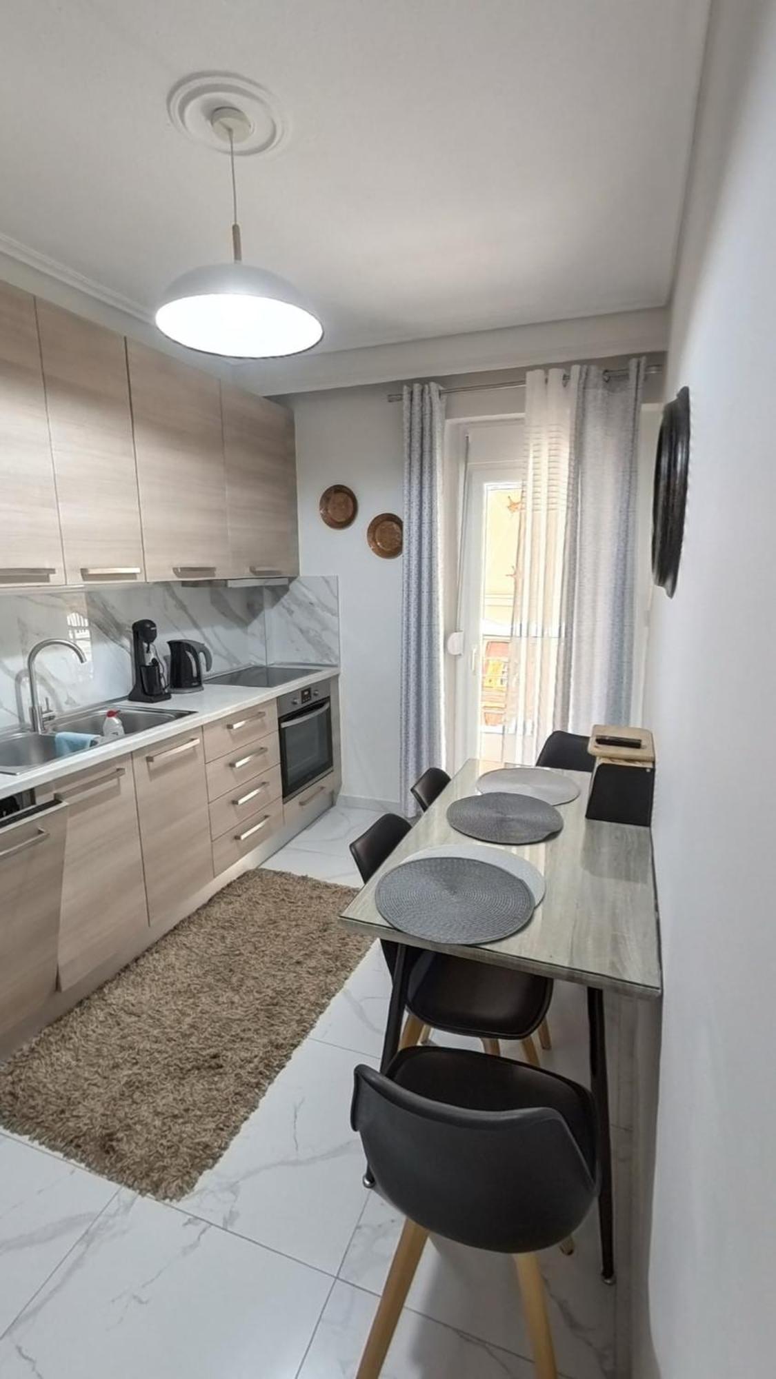 Cozy Sea View Apartment In Paralia Paralía Exterior foto